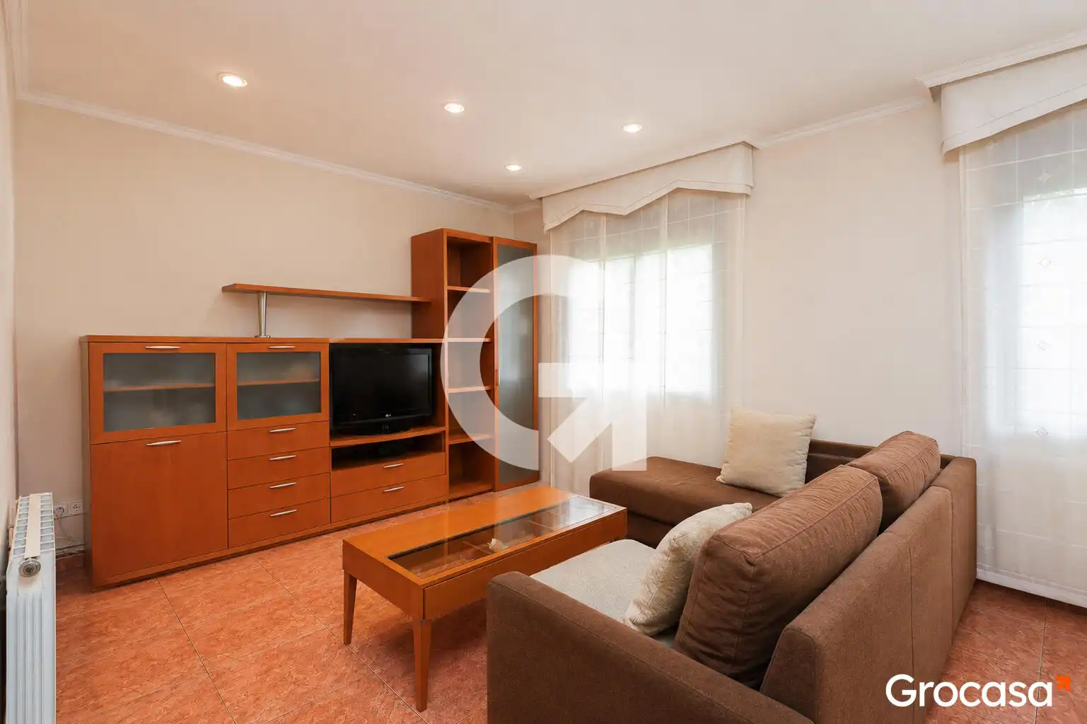 Sala de estar de Piso en venta en Sant Boi de Llobregat con Calefacción
