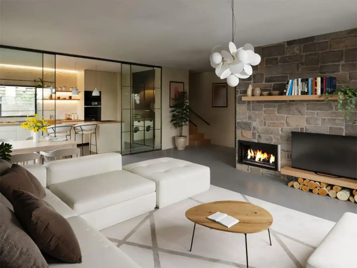 Sala de estar de Casa o chalet en venta en Colunga, Asturias