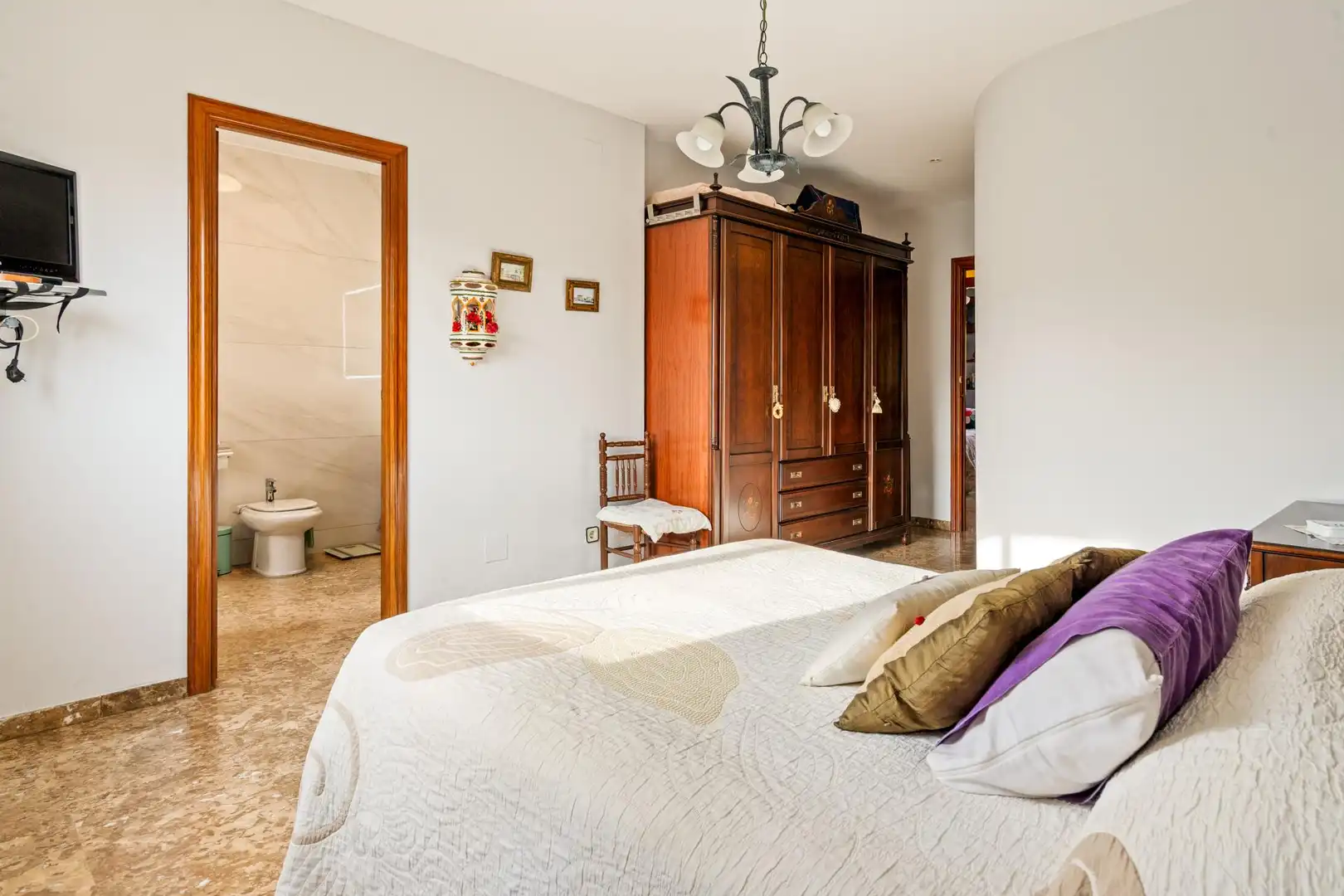Dormitori de Casa adosada en venda en La Palma de Cervelló amb Calefacció, Jardí privat i Forn