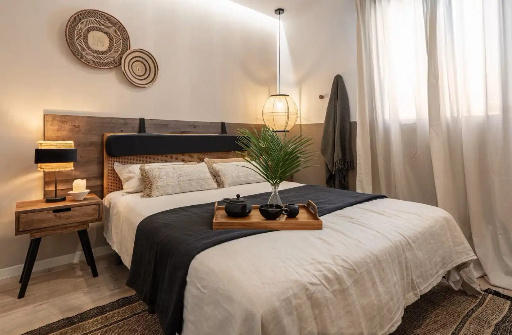 Bedroom of Flat for rent in Leganés  with Air Conditioner, Furnished and TV