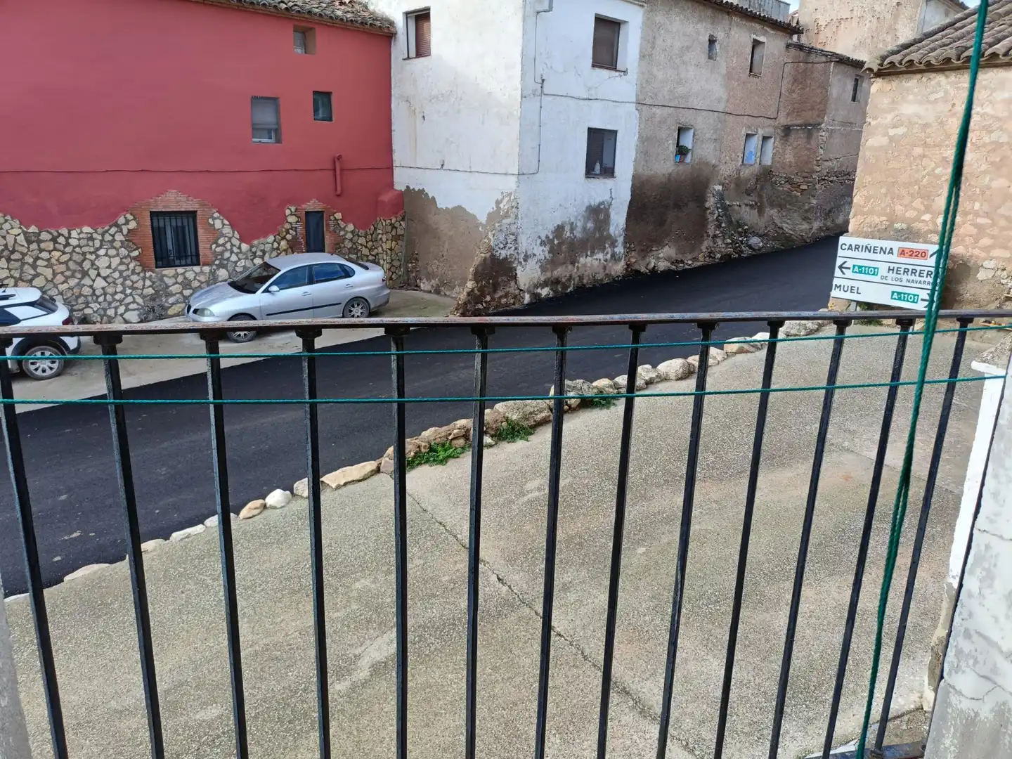 Vista exterior de Finca rústica en venda en Villanueva de Huerva amb Balcó