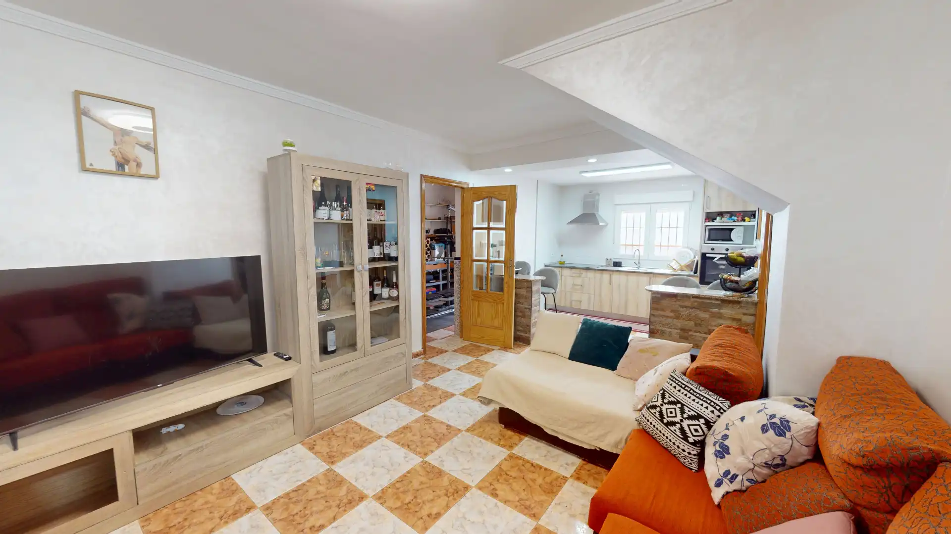 Sala de estar de Casa o chalet en venta en Níjar con Aire acondicionado, Terraza y Amueblado