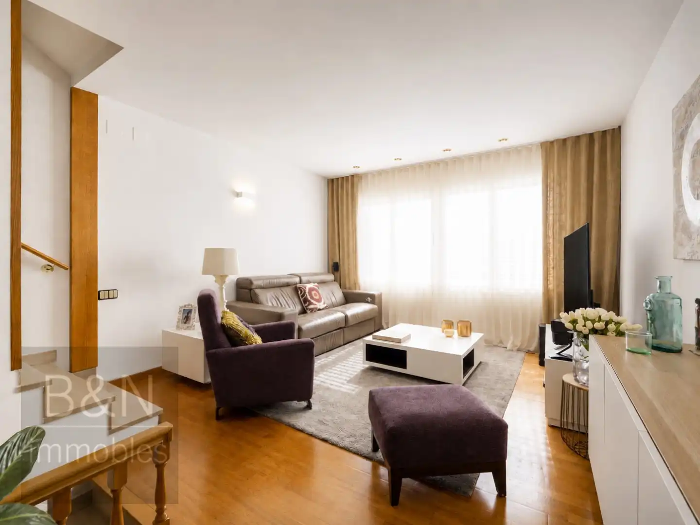 Sala d'estar de Casa o xalet en venda en Terrassa amb Terrassa