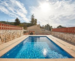 Swimming pool of Single-family semi-detached for sale in Lloret de Mar  with Heating, Private garden and Terrace