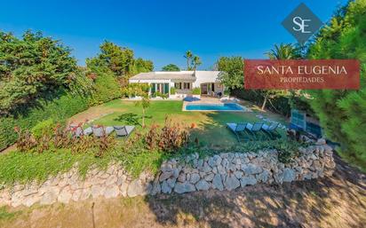 Exterior view of House or chalet for sale in Sant Lluís  with Heating, Private garden and Terrace