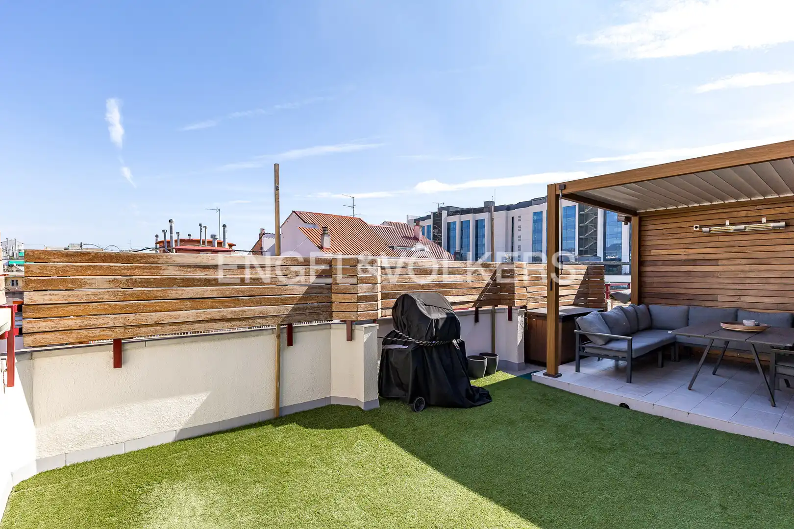 Terrace of Attic for sale in Barcelona  with Air Conditioner, Heating and Private garden
