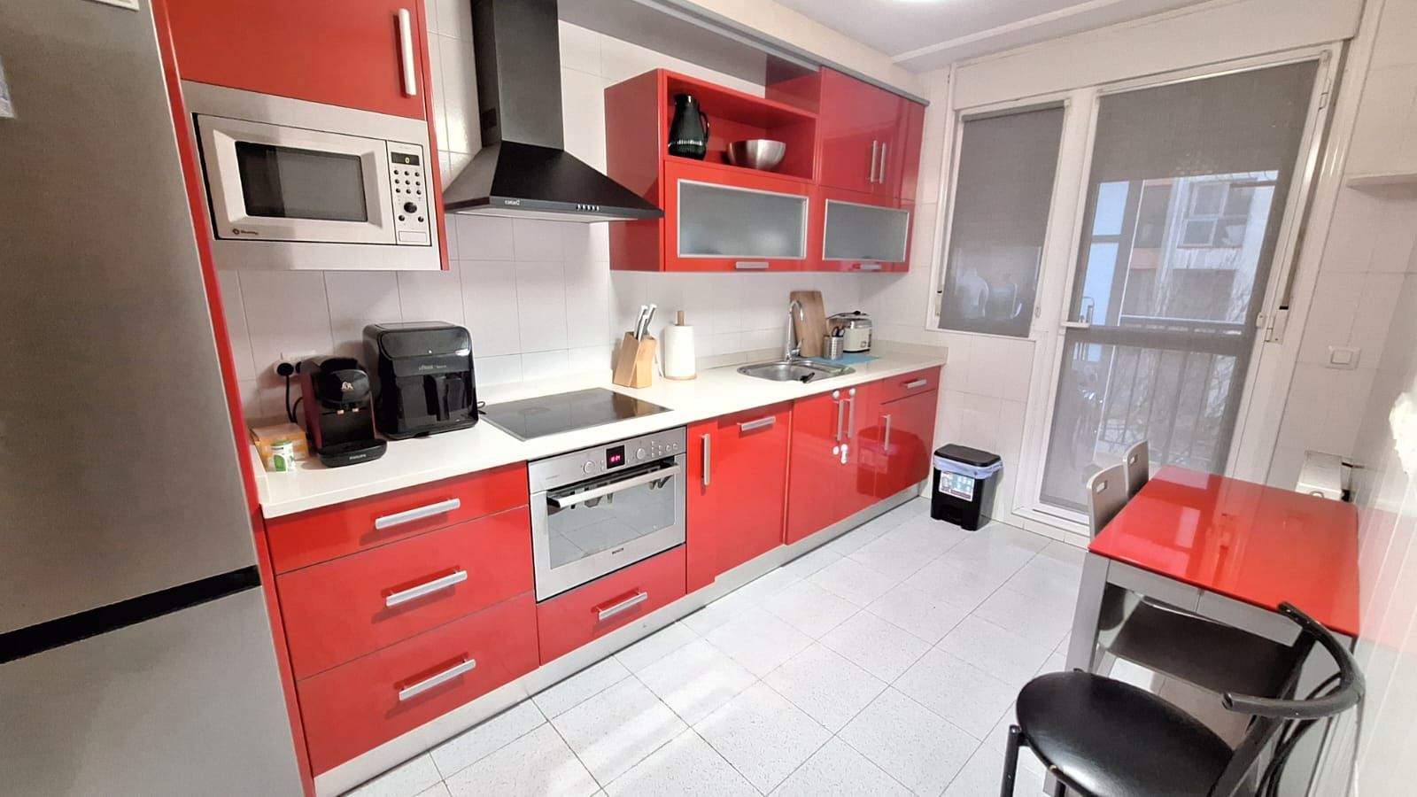 Cuina de Pis de lloguer en Bilbao  amb Calefacció, Traster i Moblat