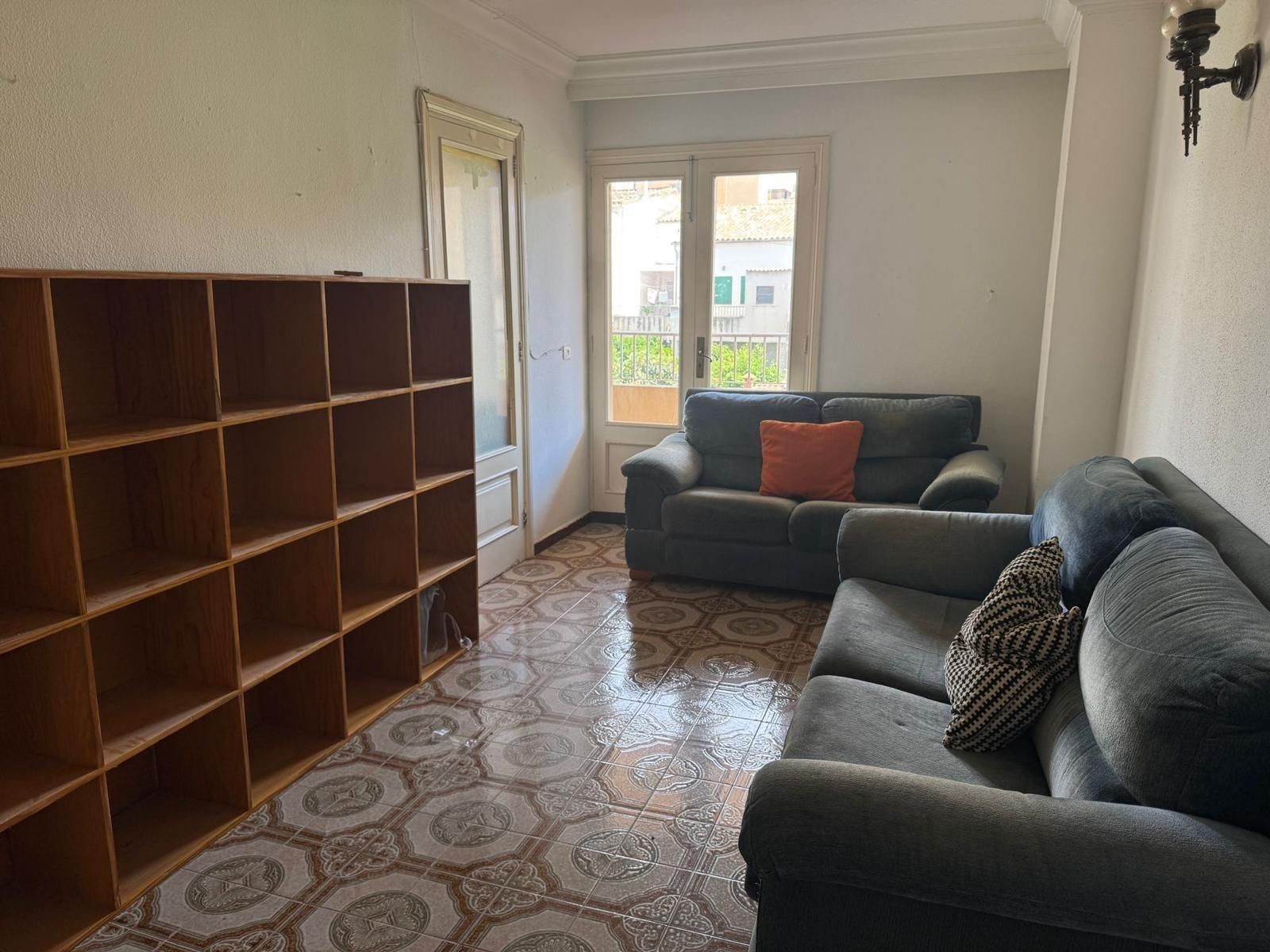 Wohnzimmer von Wohnung zum verkauf in Inca mit Klimaanlage, Privatgarten und Balkon