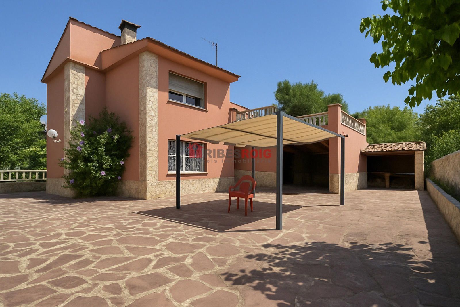 Vista exterior de Casa o chalet en venta en Canyelles con Calefacción, Jardín privado y Terraza