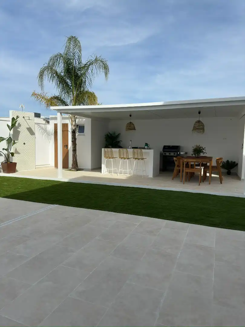 Terraza de Casa adosada en venta en Alhaurín de la Torre con Aire acondicionado, Jardín privado y Terraza