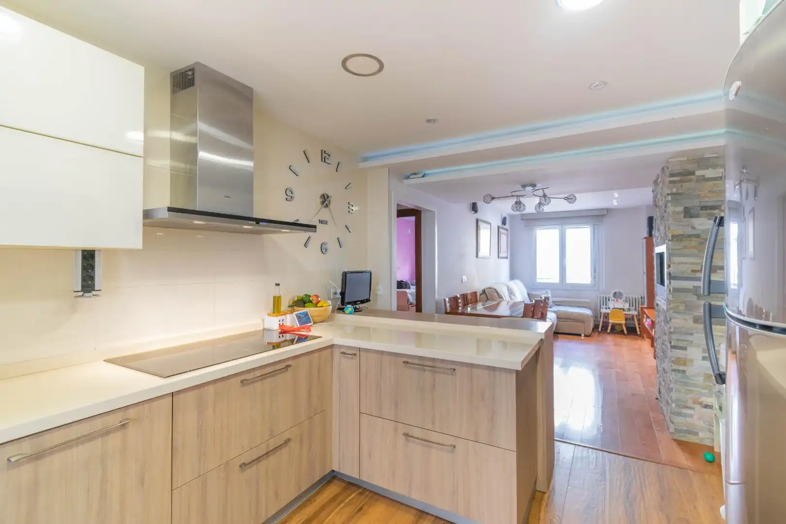 Cocina de Piso en venta en  Pamplona / Iruña con Calefacción y Balcón
