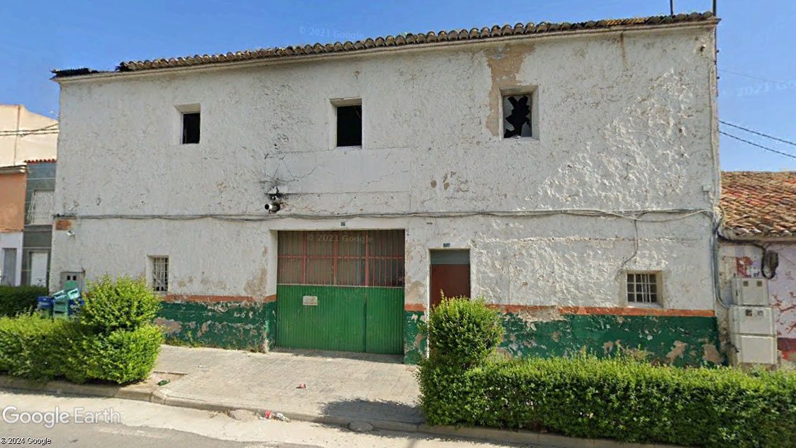Vista exterior de Nau industrial en venda en Villena