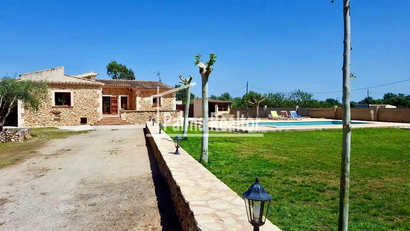 Vista exterior de Finca rústica en venta en Binissalem con Calefacción, Jardín privado y Terraza