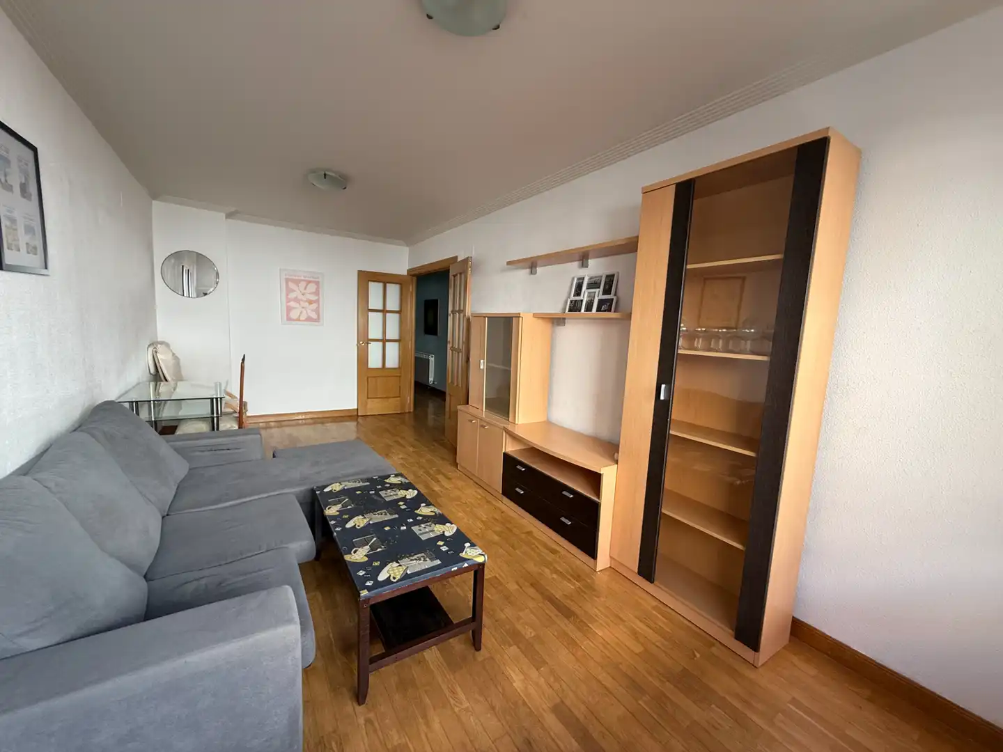 Sala de estar de Piso en venta en Palencia con Calefacción, Parquet y Trastero