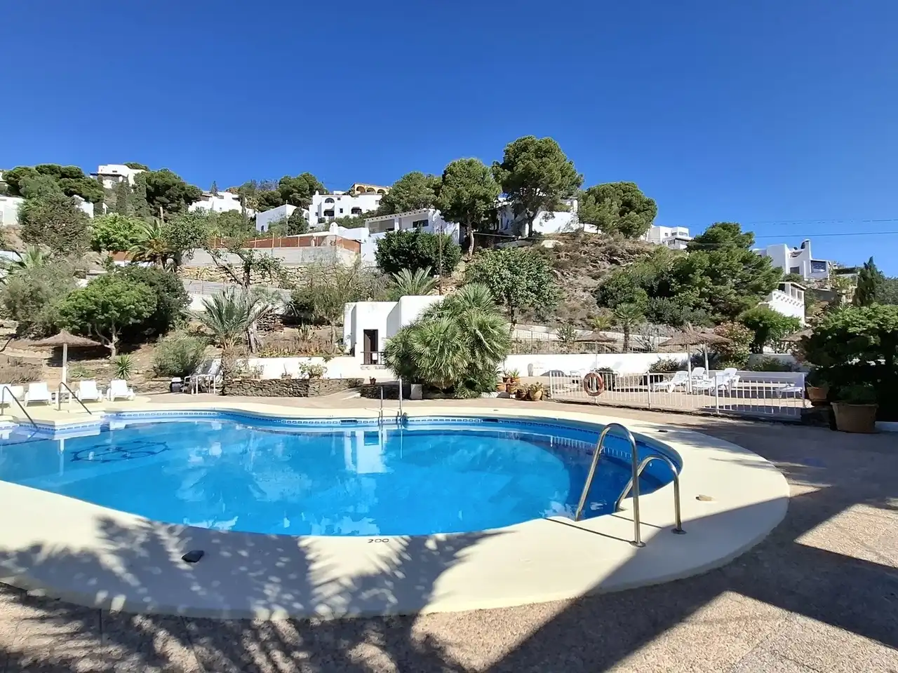 Piscina de Apartament en venda en Mojácar amb Aire condicionat, Terrassa i Piscina