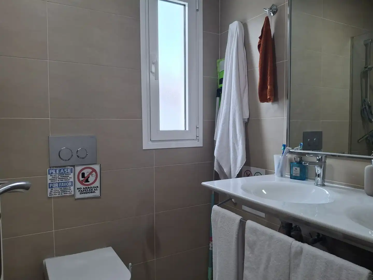 Badezimmer von Wohnung zum Verkauf in Pájara mit Privatgarten, Terrasse und Gemeinschaftspool