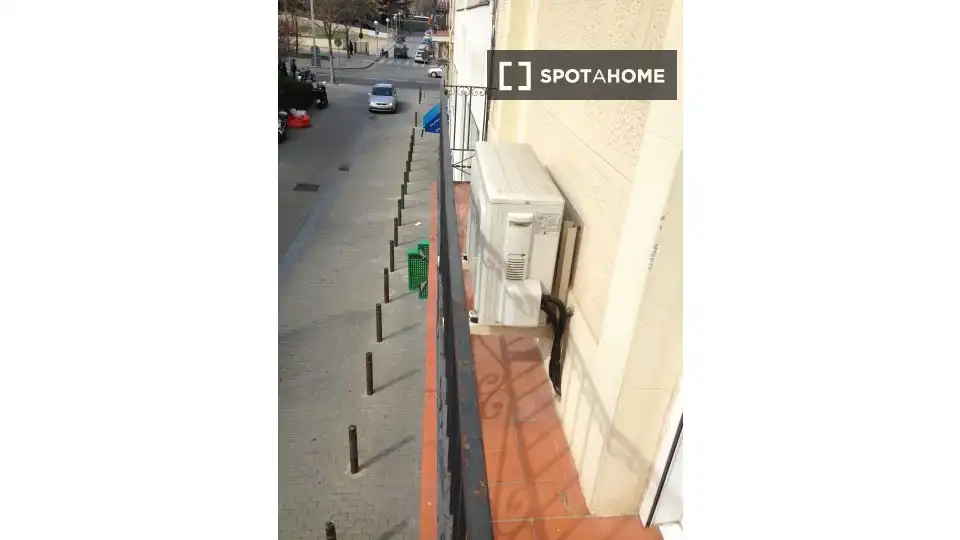 Vista exterior de Pis de lloguer en Barcelona amb Aire condicionat, Calefacció i Moblat
