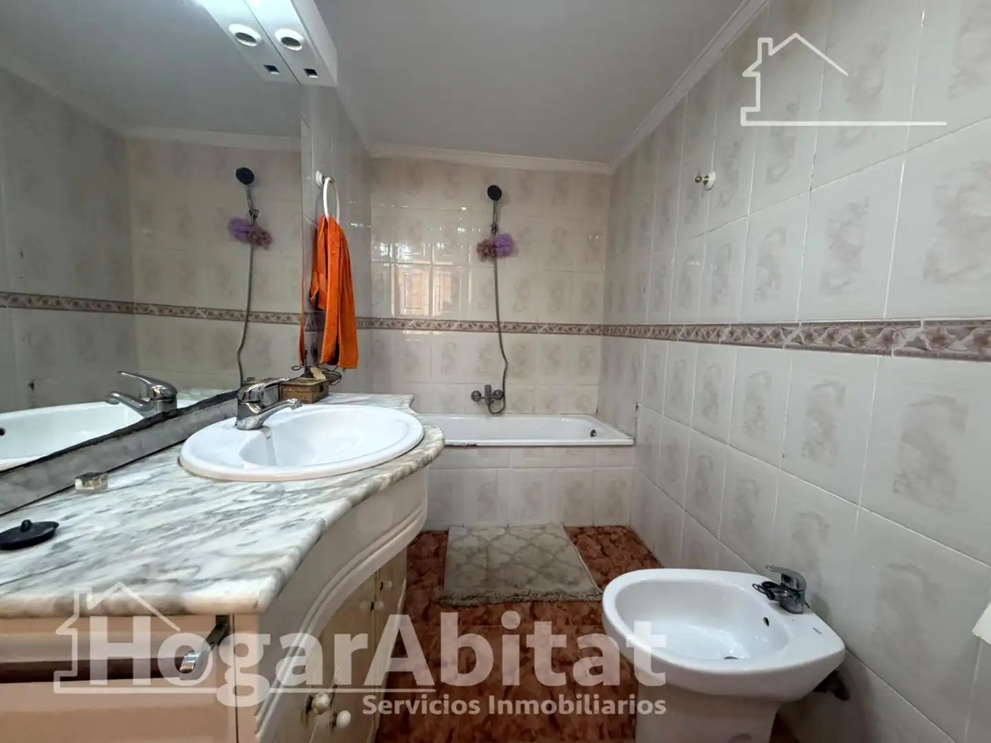 Baño de Ático en venta en Sagunto / Sagunt con Aire acondicionado, Terraza y Alarma