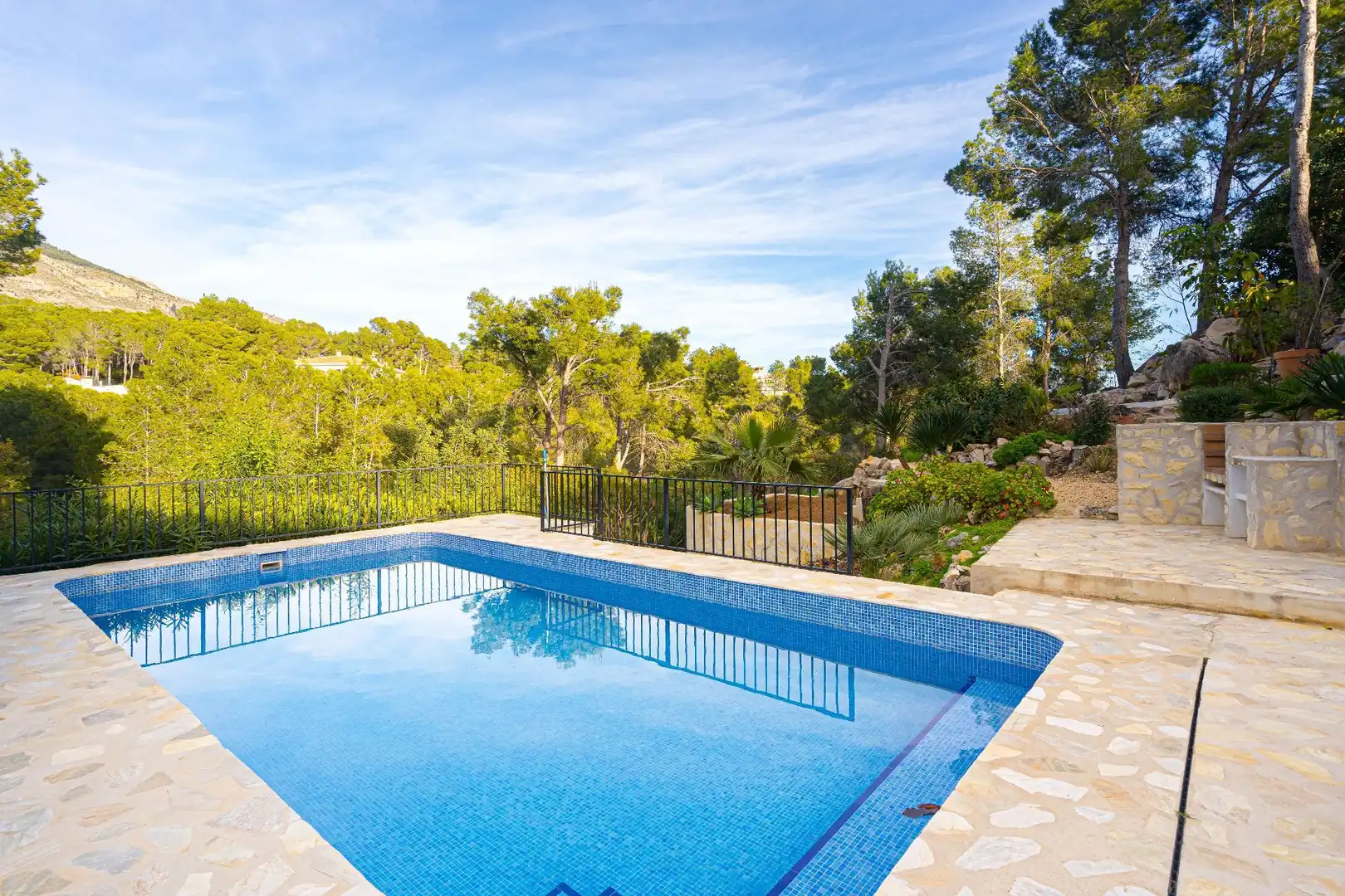 Swimming pool of Houses for rent in Altea  with Air Conditioner, Heating and Private garden