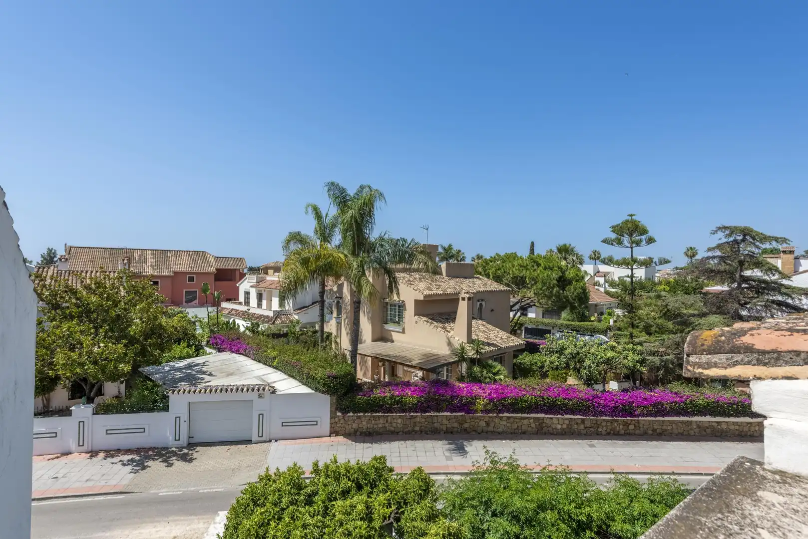 Exterior view of Detached homes for sale in Marbella  with Private garden, Terrace and Furnished