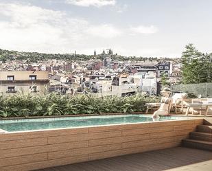 Terrassa de Apartament en venda en  Barcelona Capital amb Aire condicionat i Piscina