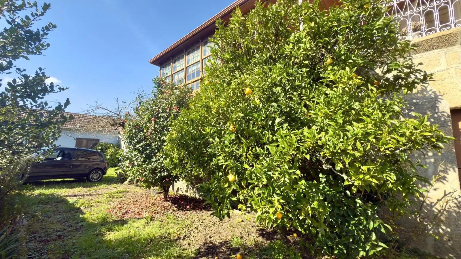 Vista exterior de Finca rústica en venta en Cenlle con Jardín privado, Terraza y Trastero