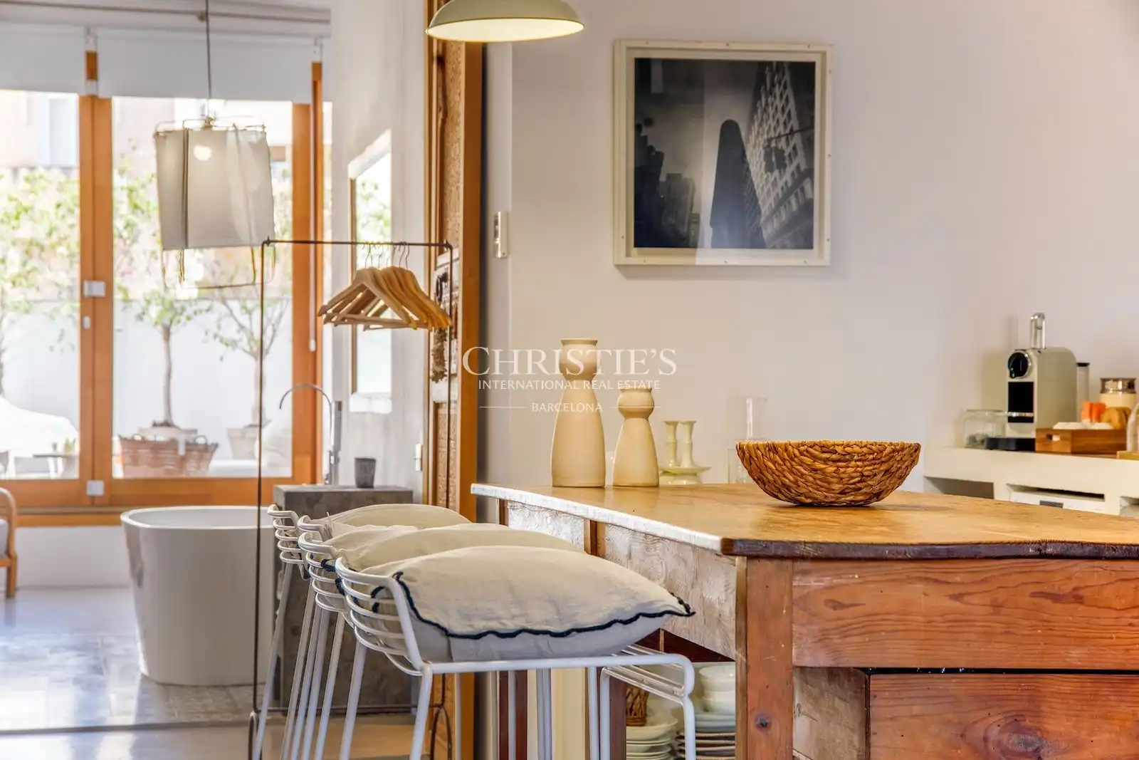 Comedor de Piso en venta en Barcelona con Terraza