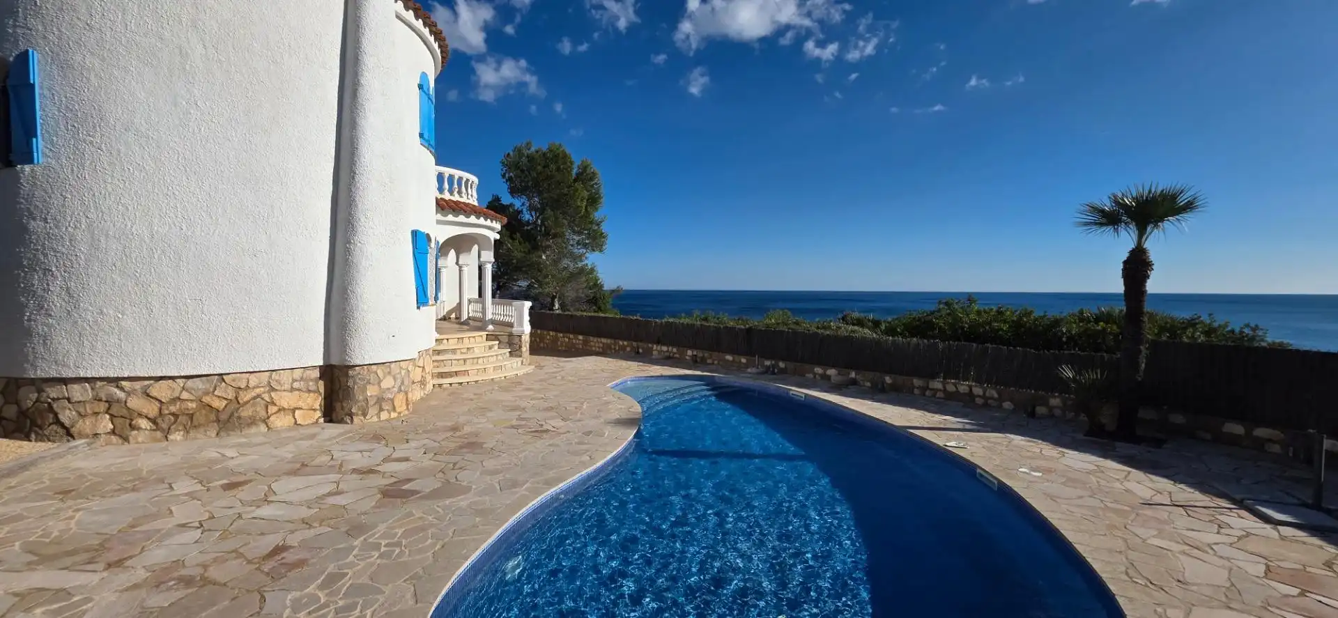 Piscina de Casa o chalet en venta en L'Ametlla de Mar  con Aire acondicionado, Jardín privado y Terraza