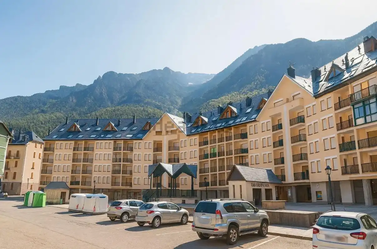 Exterior view of Apartments for sale in Canfranc  with Heating, Parquet flooring and Storage room