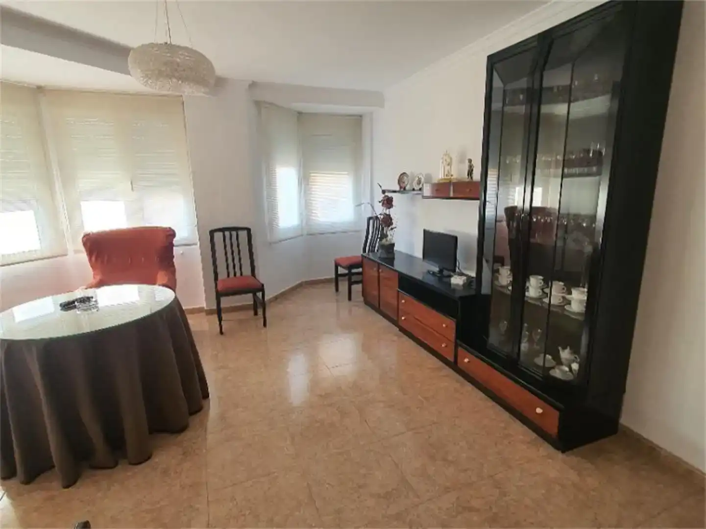 Wohnzimmer von Wohnung zur Miete in Olula del Río mit Klimaanlage und Balkon