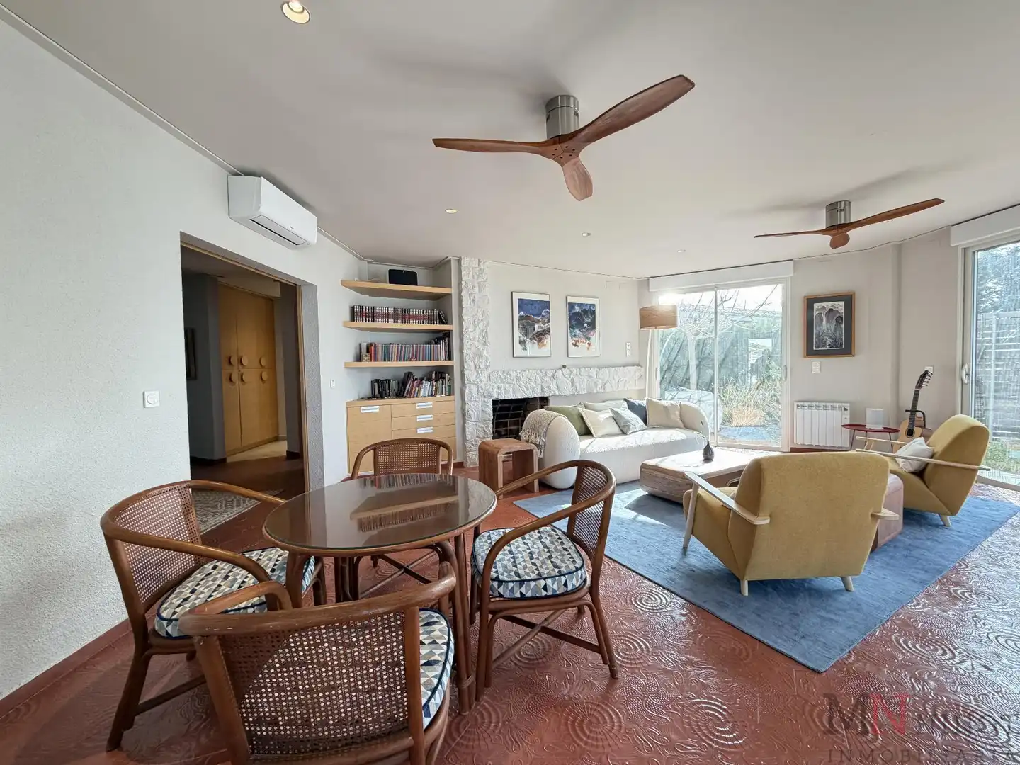 Sala de estar de Casa o chalet de alquiler en Oropesa del Mar / Orpesa con Calefacción, Terraza y Amueblado
