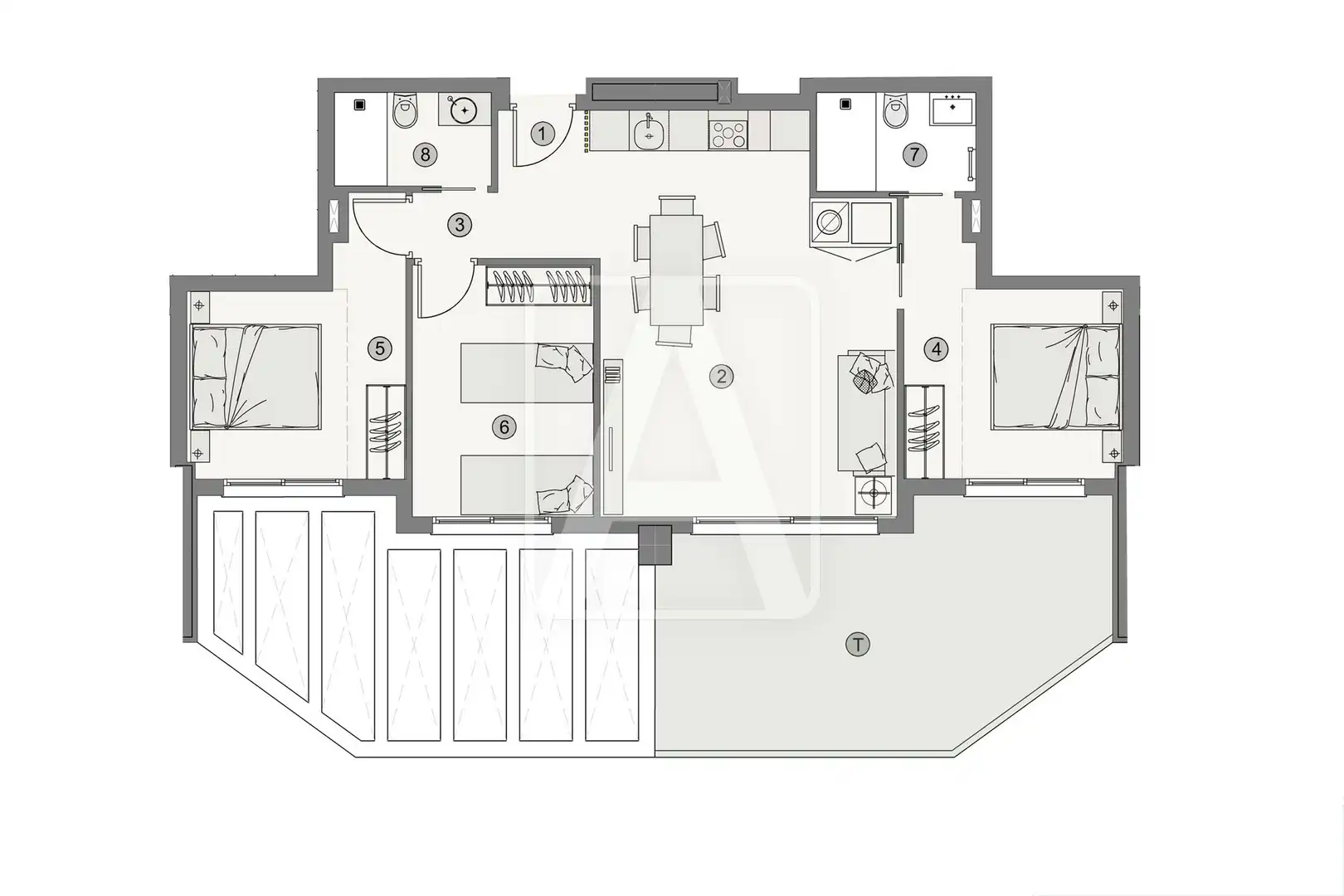 Appartement compact avec piscine à vendre à Marisol Park - Ortembach - Los Almendros, imagen 23