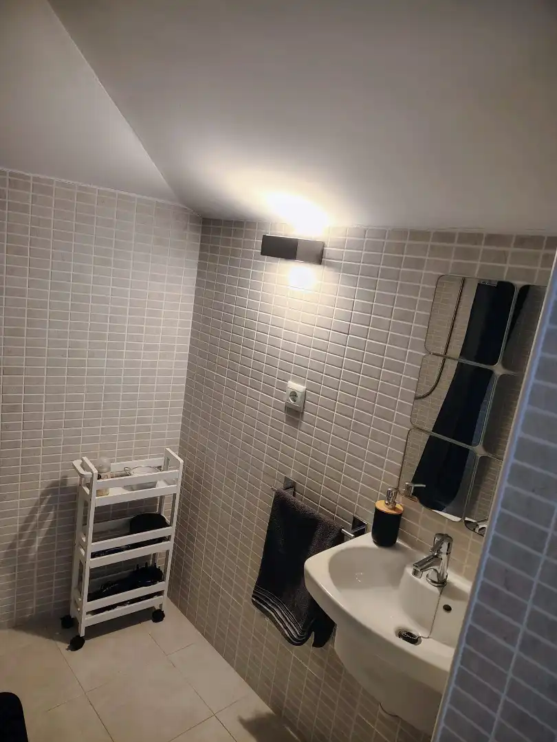 Badezimmer von Maisonette zur Miete in Palamós mit Klimaanlage, Terrasse und Möbliert