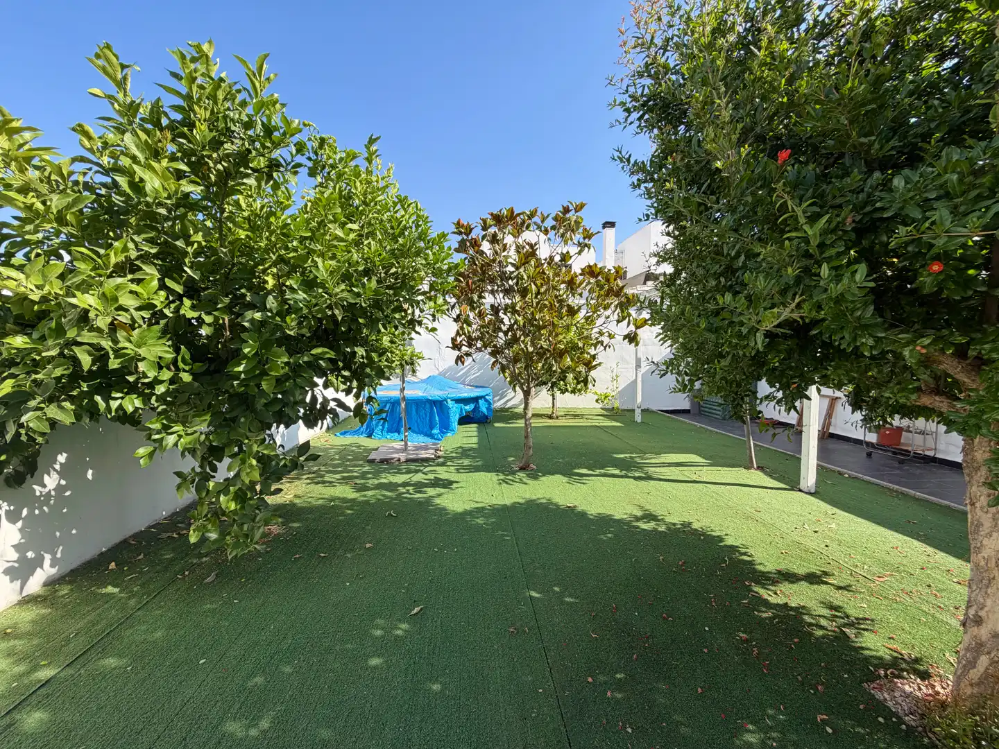 Jardín de Casa o chalet en venta en Albolote con Aire acondicionado, Calefacción y Jardín privado