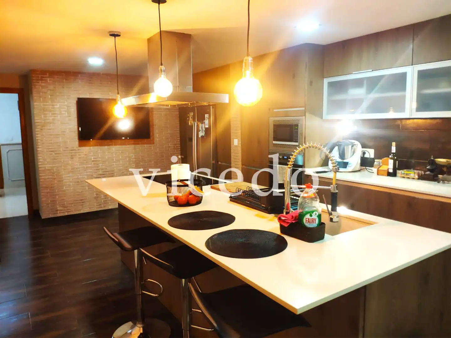 Cocina de Casa adosada en venta en Mutxamel con Aire acondicionado, Trastero y Amueblado
