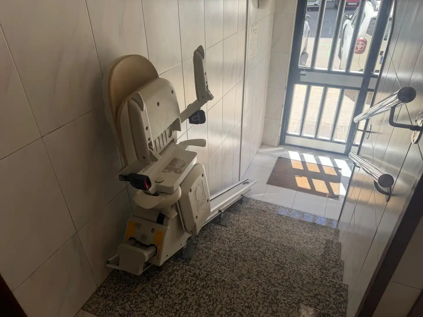Balcony of Flat for sale in Barcelona  with Air Conditioner and Furnished