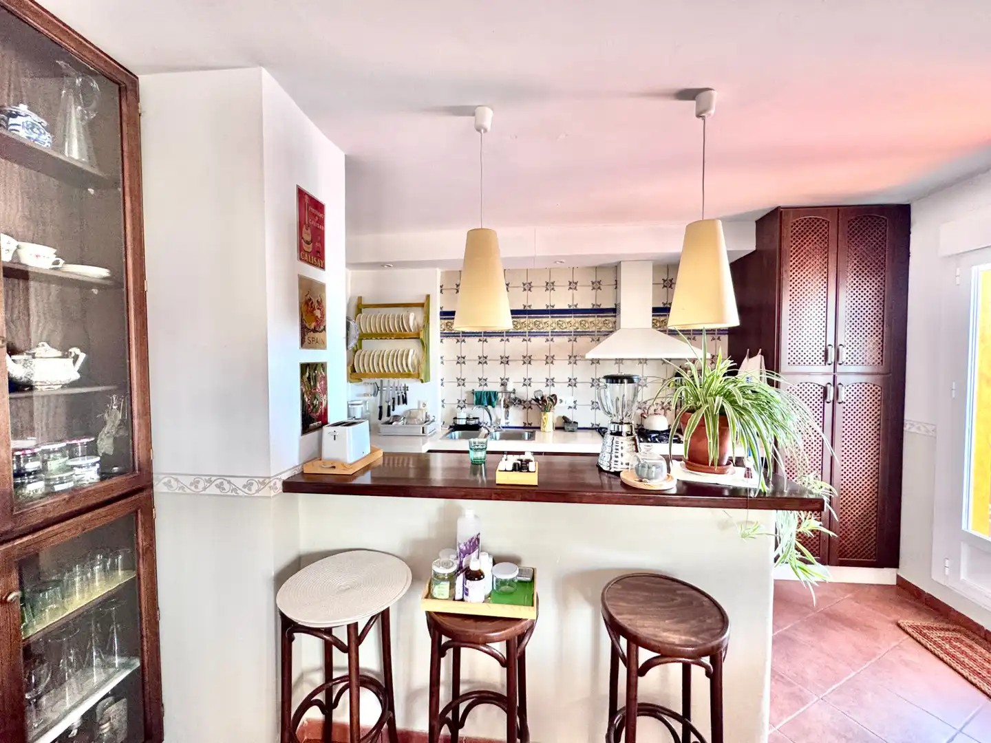 Cocina de Apartamento en venta en Válor con Aire acondicionado, Calefacción y Terraza