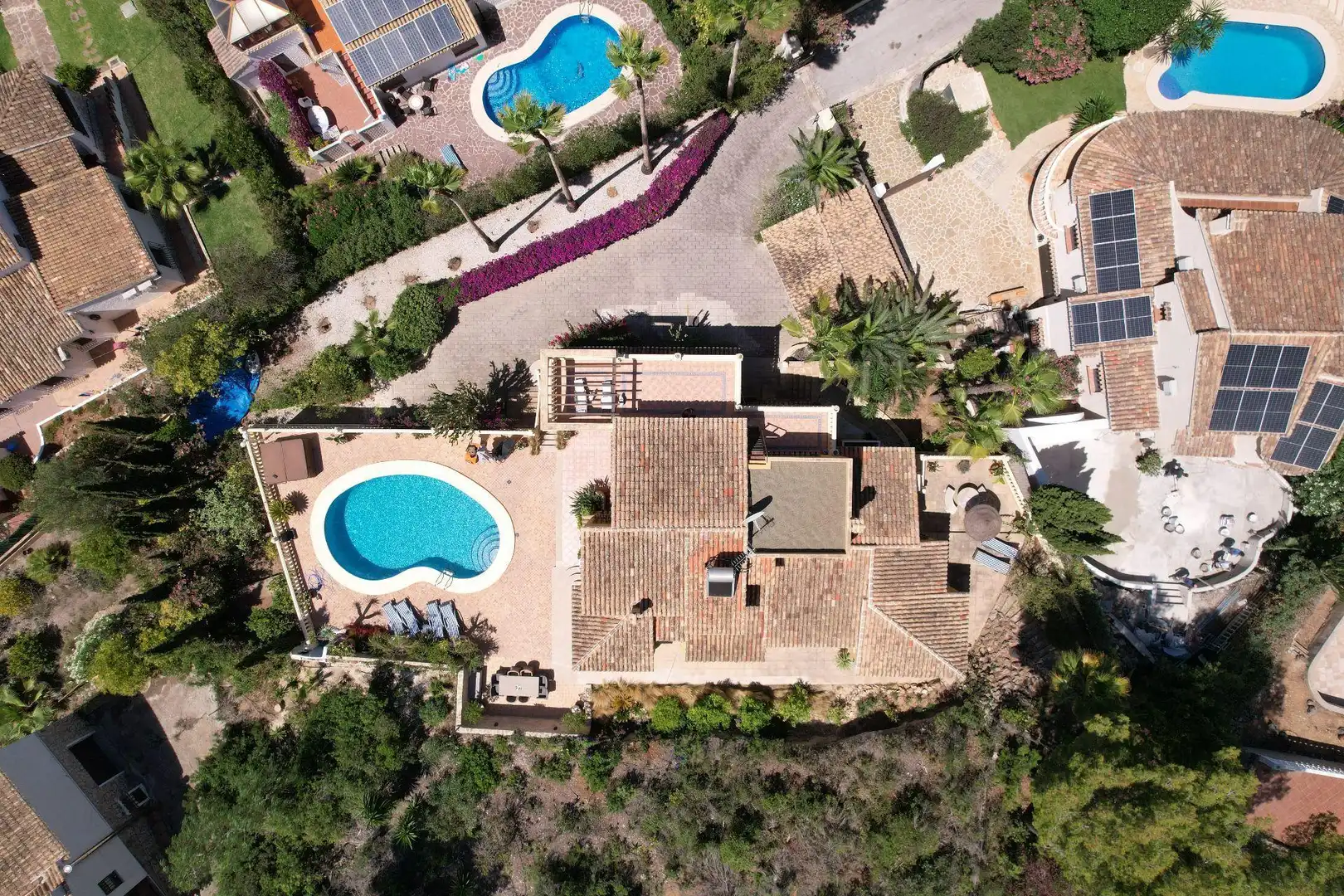 Exterior view of Houses for sale in Jávea / Xàbia  with Air Conditioner, Heating and Private garden