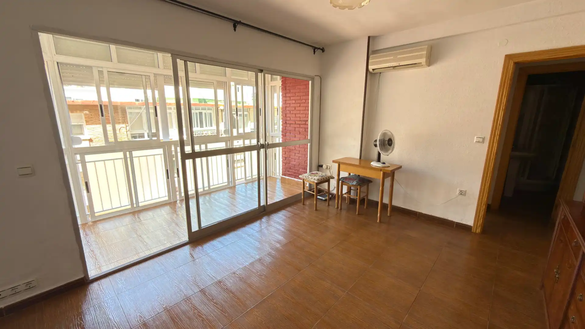 Terraza de Piso de alquiler en Málaga con Aire acondicionado, Terraza y Horno