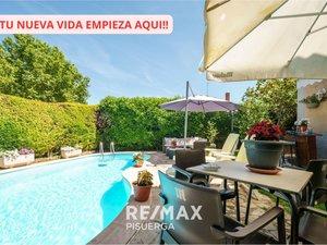 Vista exterior de Casa o xalet en venda en Arroyo de la Encomienda amb Calefacció, Jardí privat i Parquet
