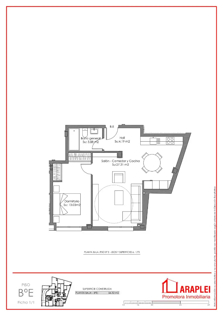 Flat with lift for sale in Calle de Terreros