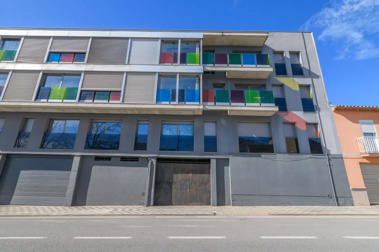 Vista exterior de Pis en venda en Santpedor amb Aire condicionat, Calefacció i Parquet