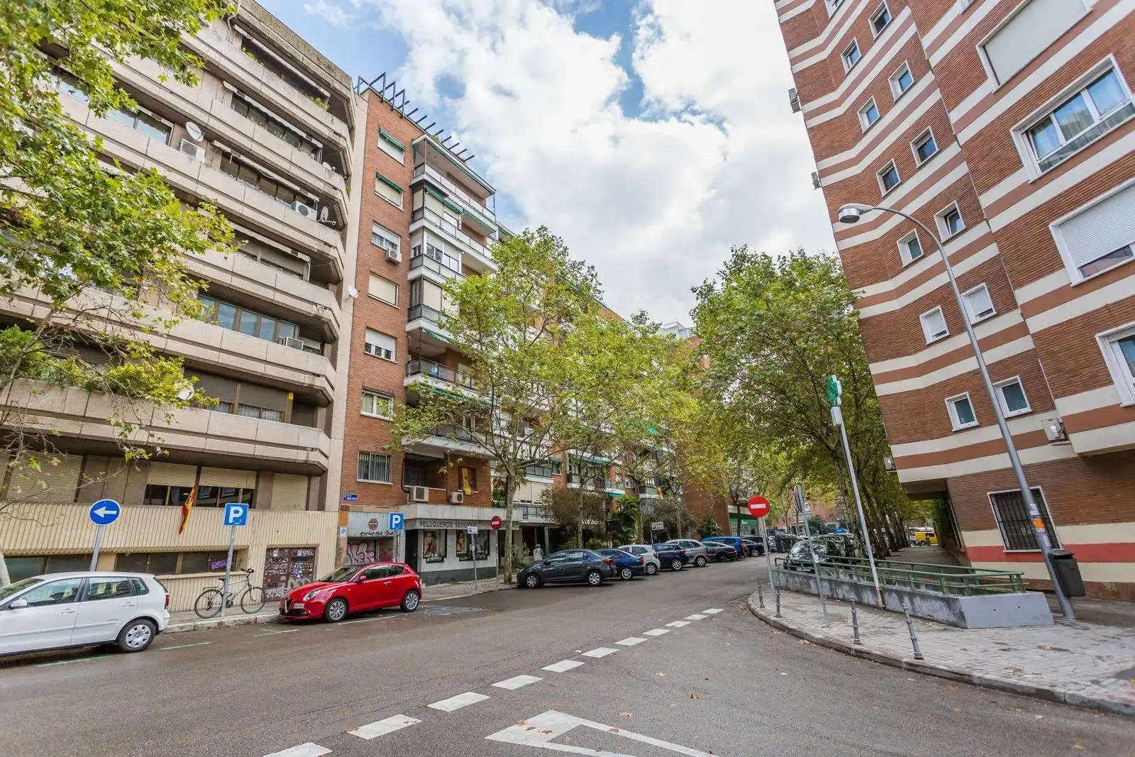 Vista exterior de Piso de alquiler en Madrid con Aire acondicionado, Calefacción y Terraza