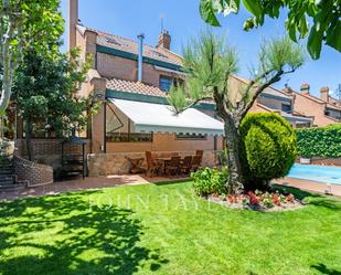 Garden of House or chalet to rent in Pozuelo de Alarcón  with Air Conditioner, Heating and Swimming Pool