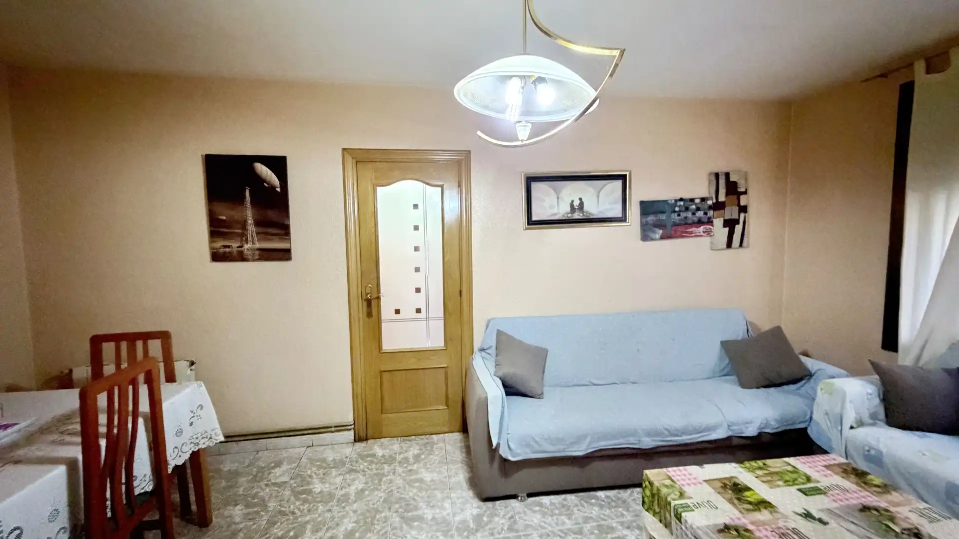 Sala de estar de Piso en venta en Viladecans con Calefacción, Amueblado y Horno