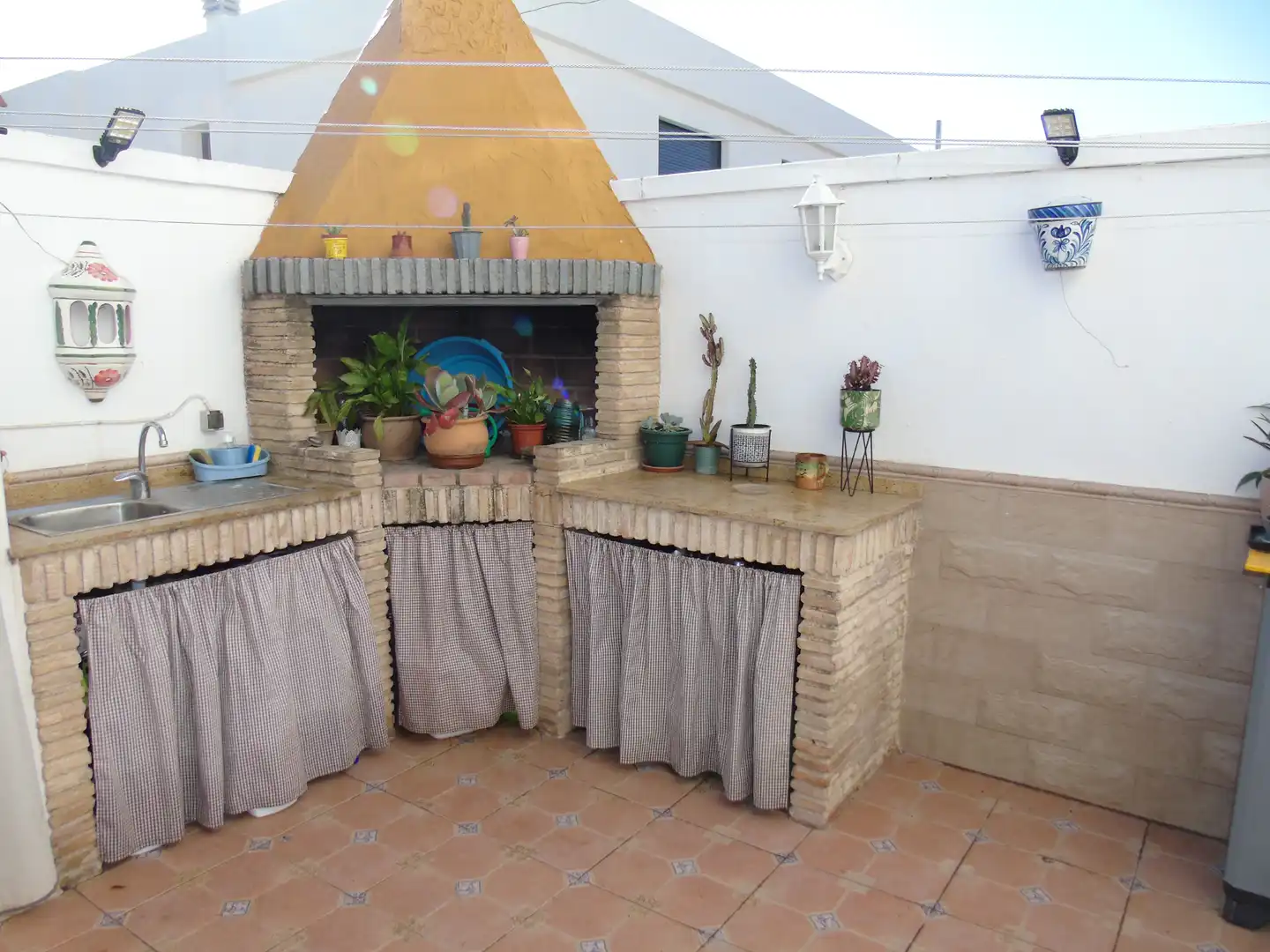 Terrace of Detached homes for sale in Ceutí  with Air Conditioner, Storage room and Oven