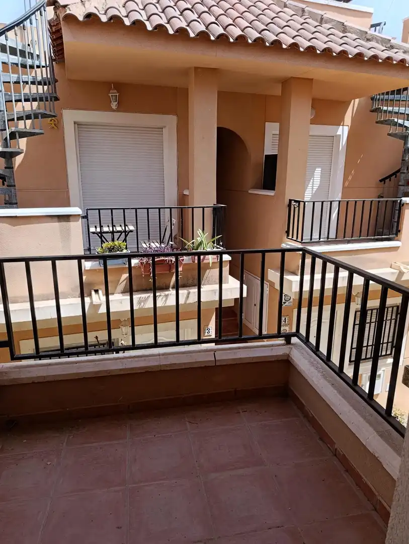 Terrasse von Dachboden zum Verkauf in Cuevas del Almanzora mit Klimaanlage, Terrasse und Möbliert