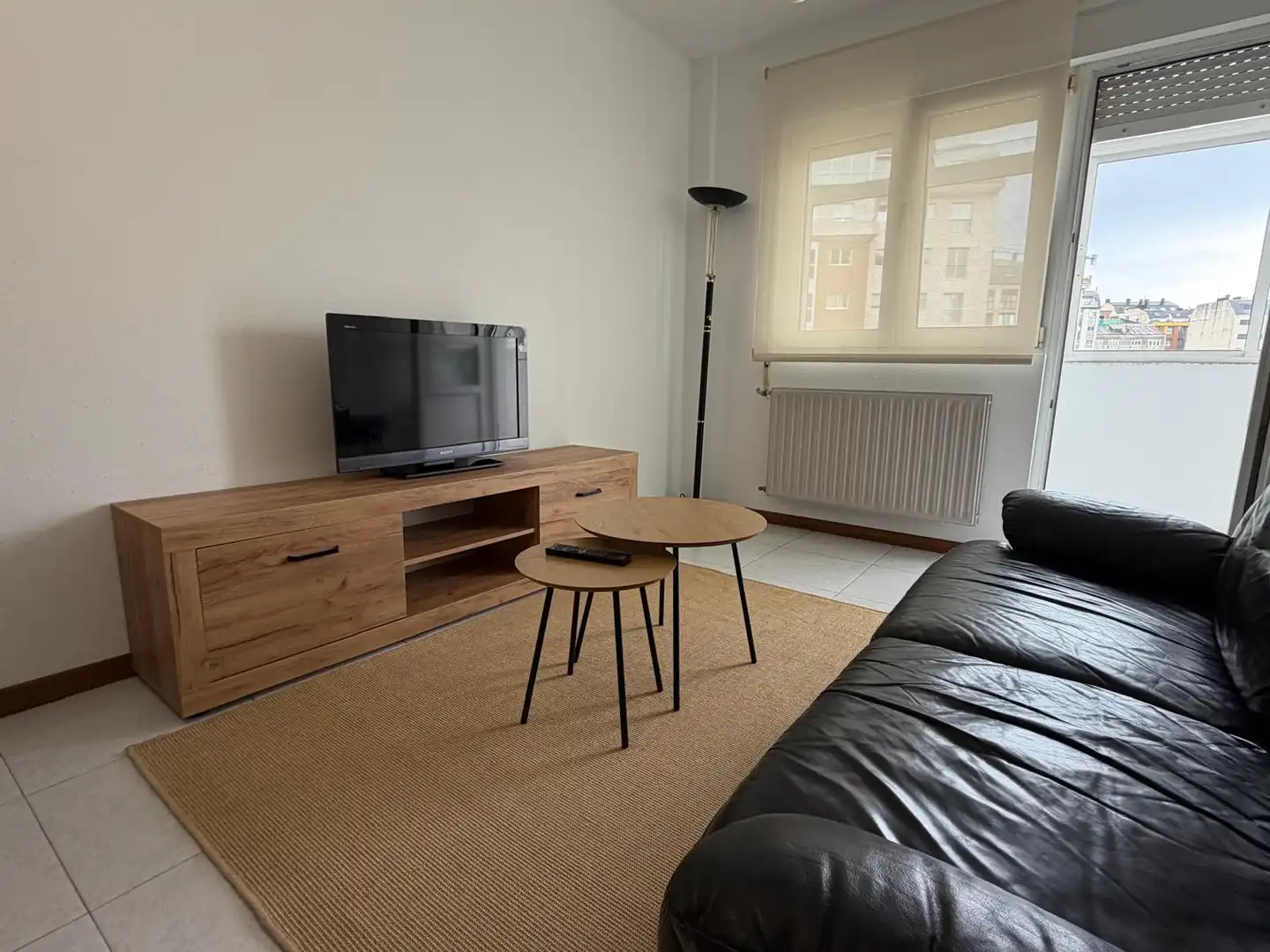 Living room of Flat for rent in Lugo  with Heating, Storage room and Furnished