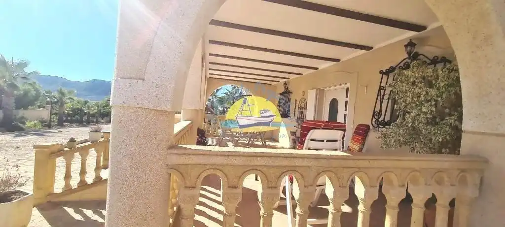 Terraza de Casa o chalet en venta en Mazarrón con Aire acondicionado, Calefacción y Jardín privado