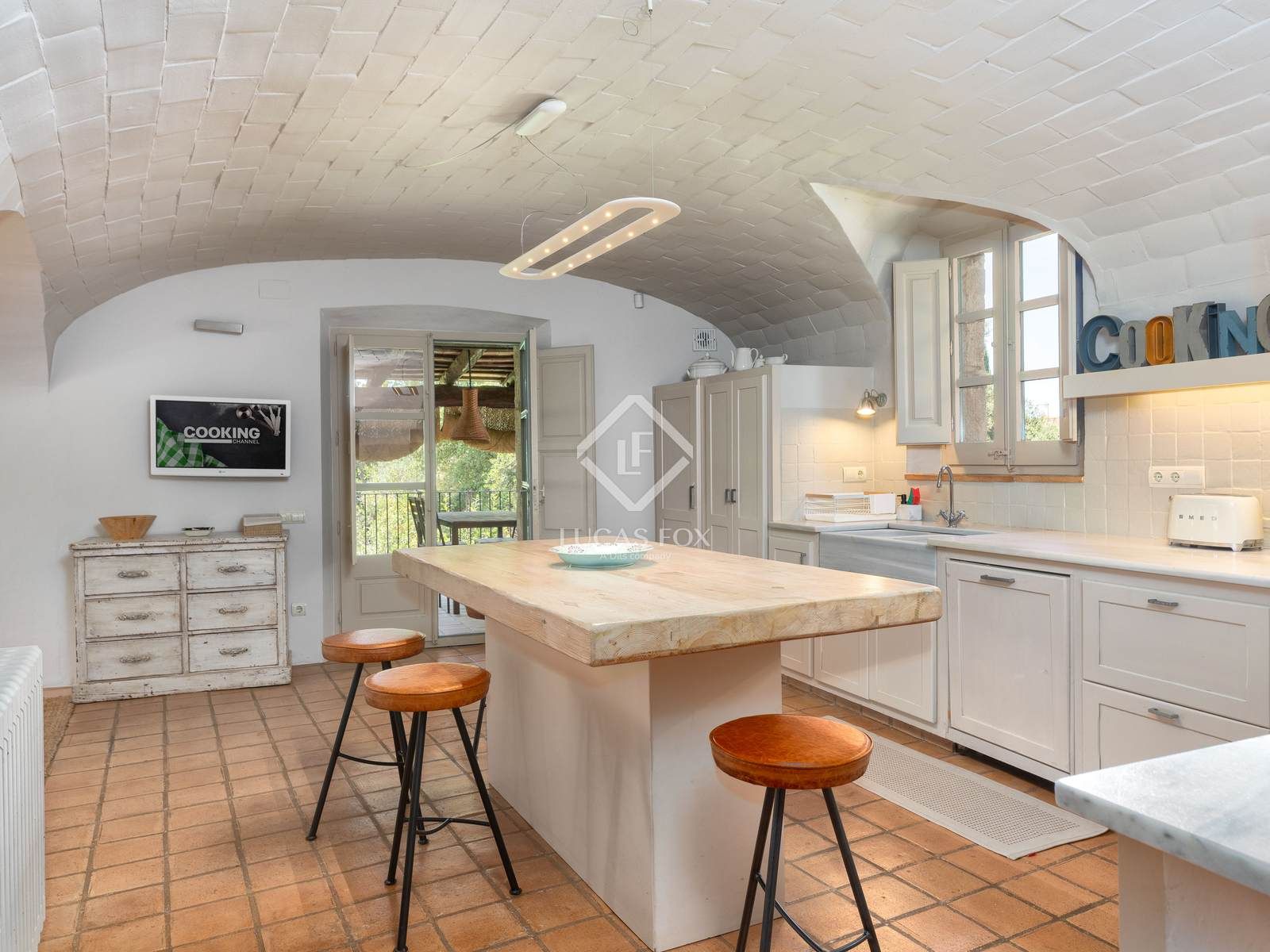 Kitchen of Country house for sale in Figueres  with Heating, Private garden and Terrace